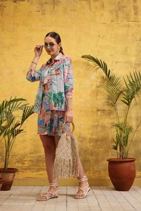 Tropical Mirage Co-Ord Set-XS