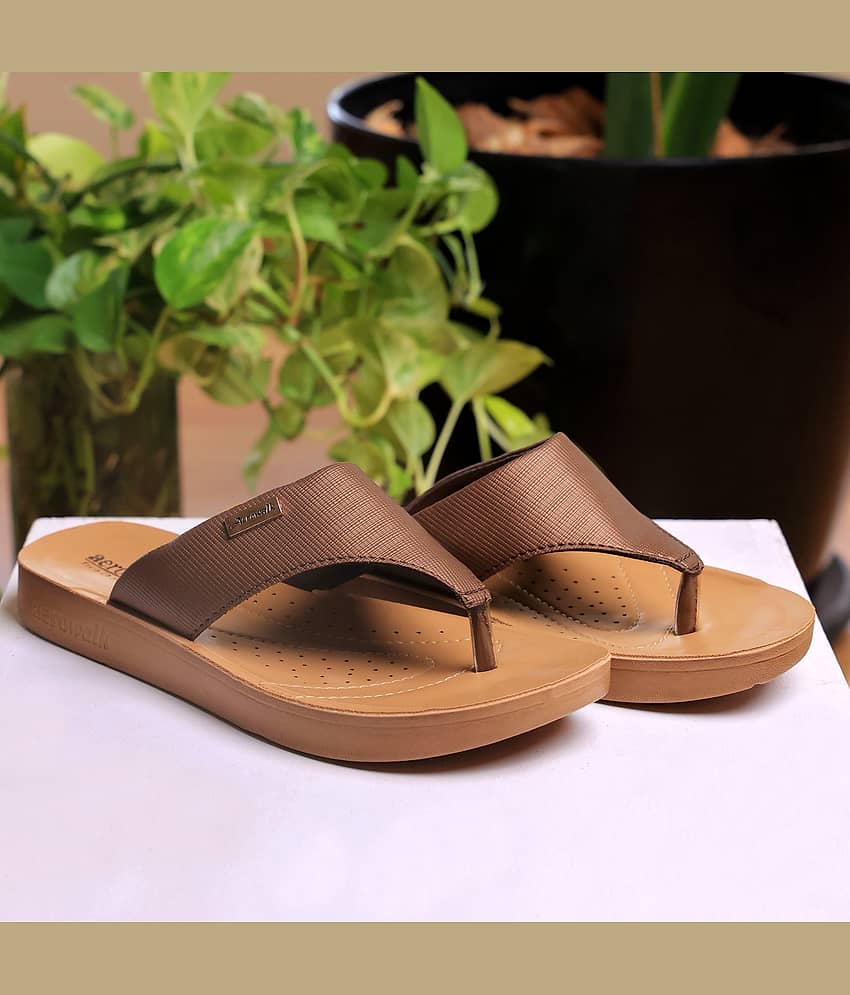 Aerowalk Rust Women's Flats