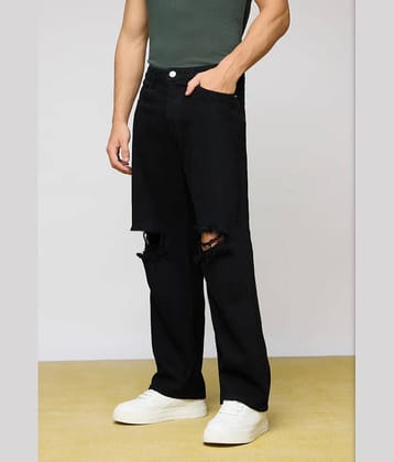 9x denims Basic Men's Jeans - Black ( Pack of 1 )