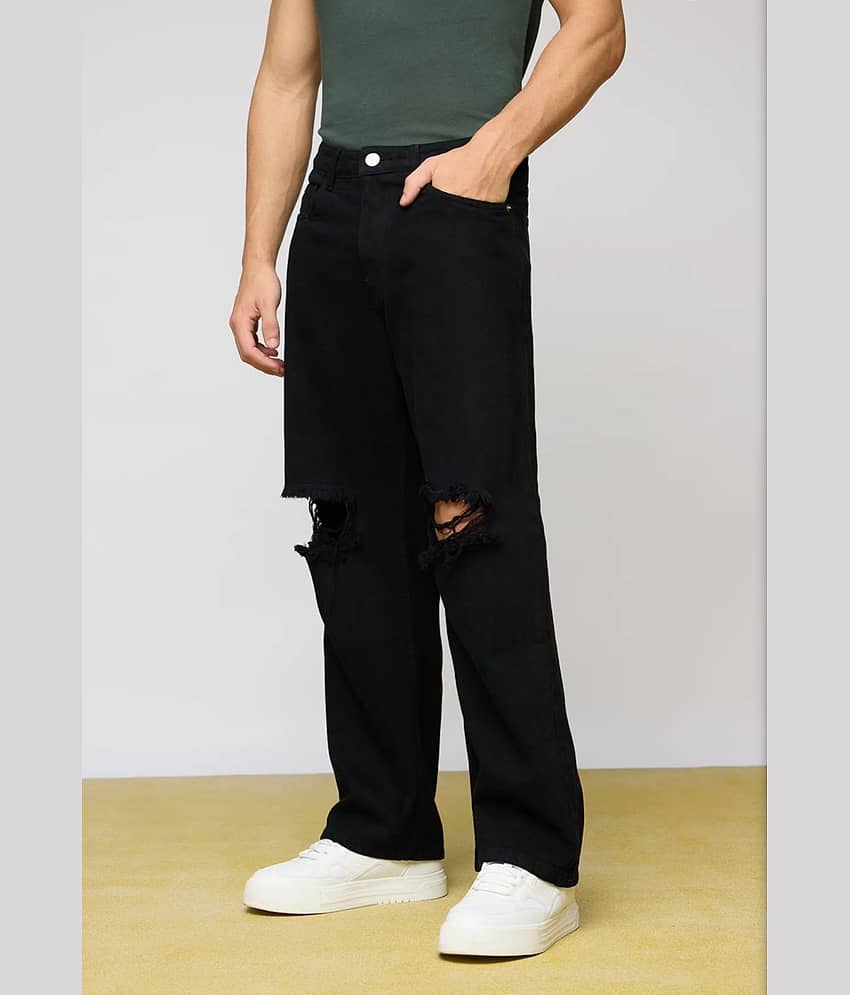 9x denims Basic Men's Jeans - Black ( Pack of 1 )