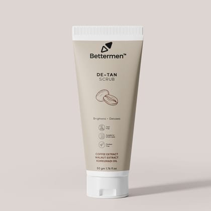 Bettermen Coffee De Tan Scrub 50mL