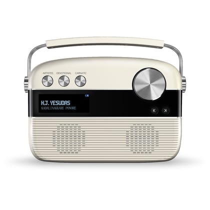 Carvaan Saregama Malayalam - Portable Music Player with 5000 Preloaded Songs, FM/BT/AUX