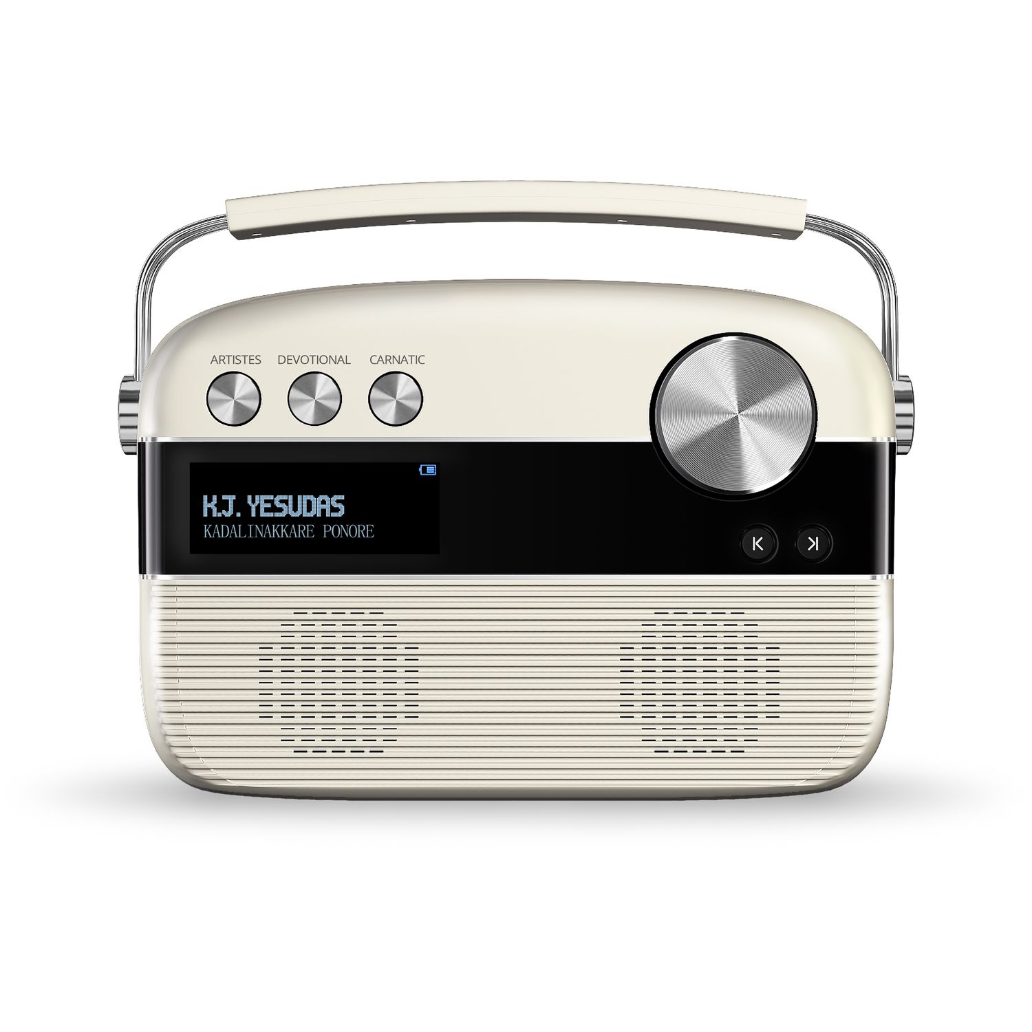 Carvaan Saregama Malayalam - Portable Music Player with 5000 Preloaded Songs, FM/BT/AUX