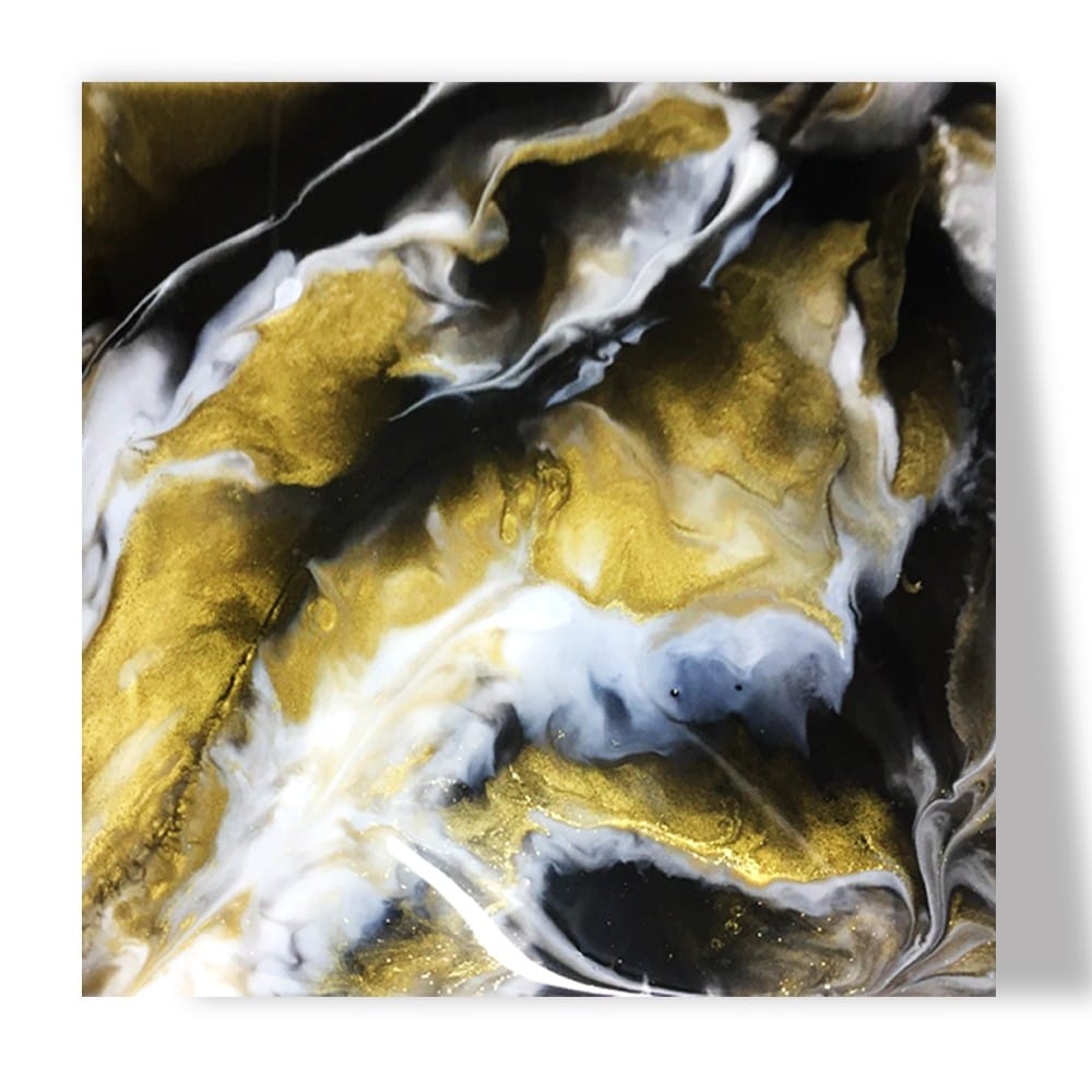 Resin Art on Canvas DIY Kit by Penkraft