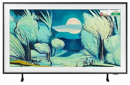 Samsung 108 cm (43 inches) The Frame Series 4K Ultra HD Smart QLED TV QA43LS03FAULXL (Black)
