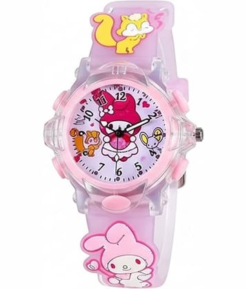 Svats Multicolor Dial Analog Girls Watch ( Pack of 1 )
