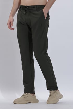 Men's Casual Drawstrings Pants | Rick Rogue-Green / 30