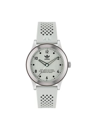Adidas Originals White Dial Unisex Watch - AOSY23033-White