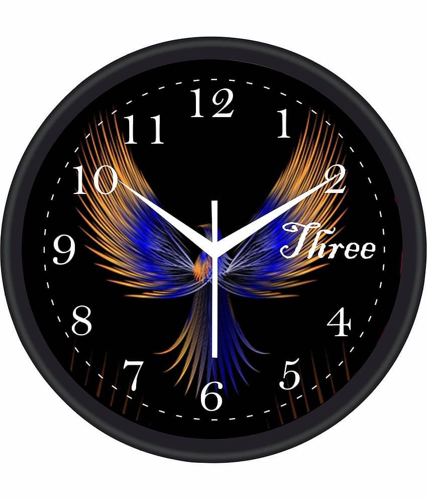 Trendy Homes Circular Analog Wall Clock