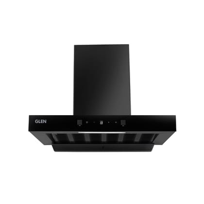 Auto Clean Filter less Kitchen Chimney, Motion Sensor control with Digital Display 60cm, 1200 m3/h (6052 DI BL AC 60)