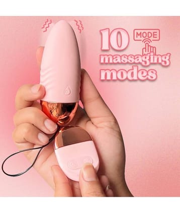Love Egg For Body Muscle Relaxation & Pain Relief With 5 Vibration, Pink Color (Pack of 1)