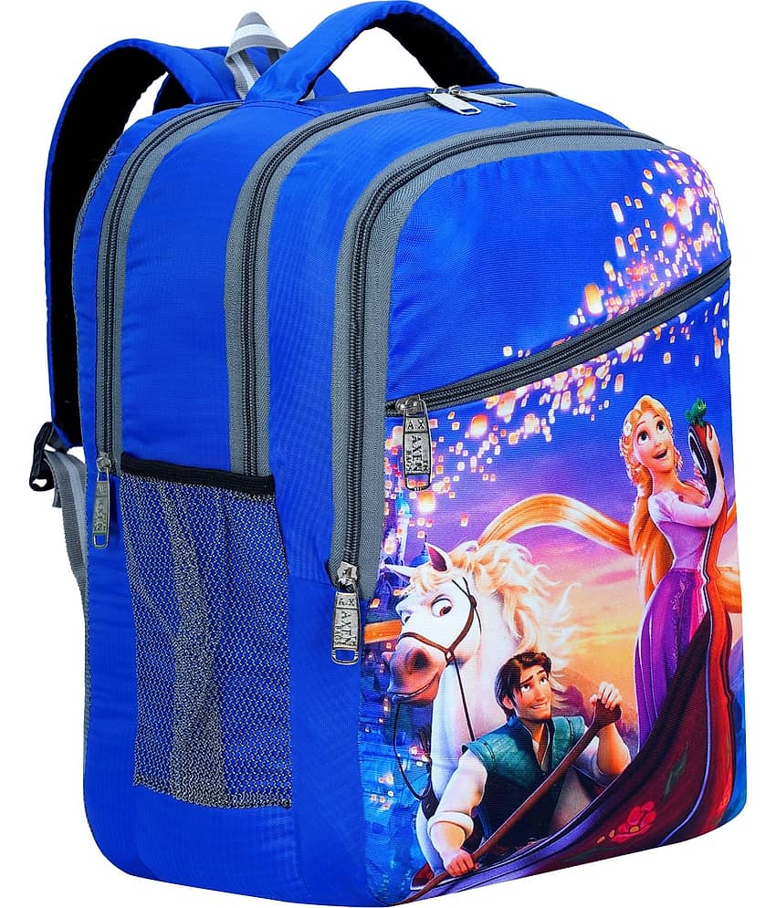 AXEN BAGS 30 Ltrs Polyester Backpack *For Men ( Blue )
