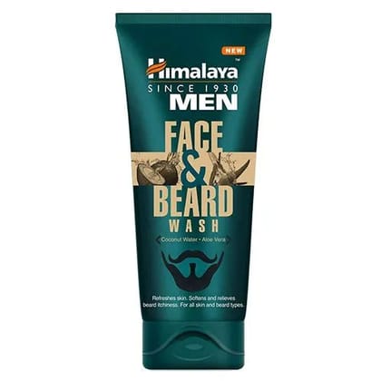 Himalaya Men Face & Beard Wash, 40 ml