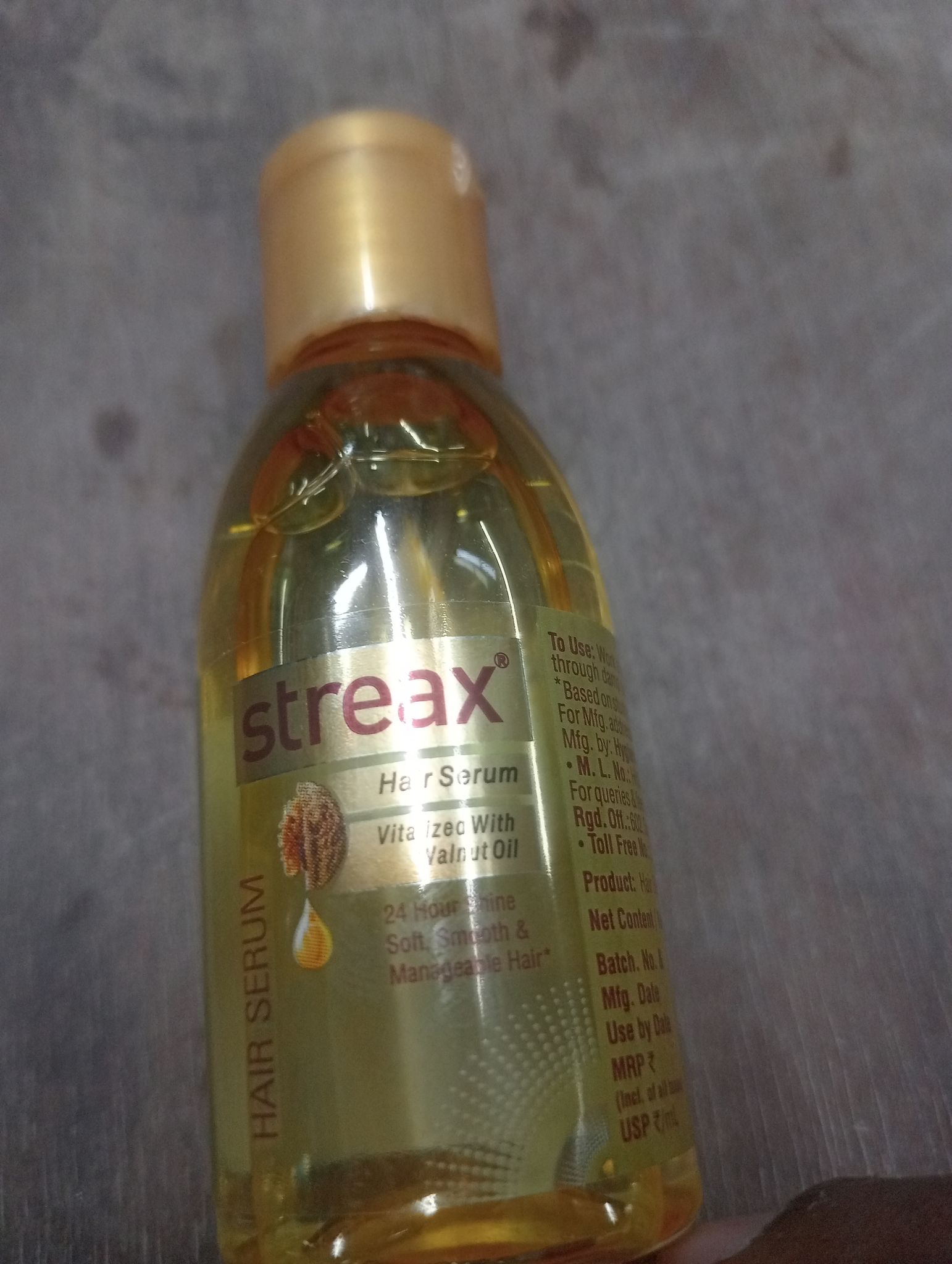 Streax hair serum 
