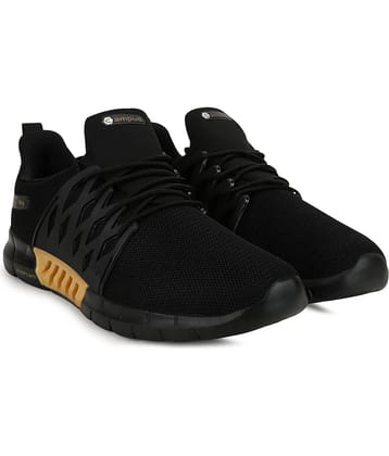 Campus BELGIUM PLUS Black  Men's Sports Running Shoes