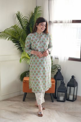Sara Green Printed Plazo Set-XL