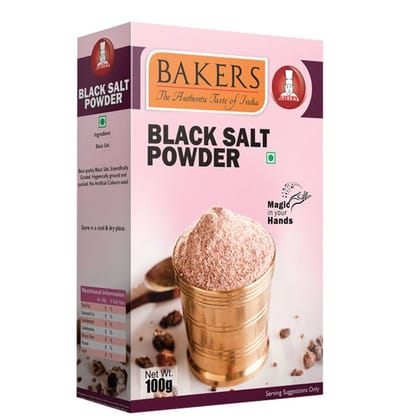 Bakers Black Salt Powder, 100 gm