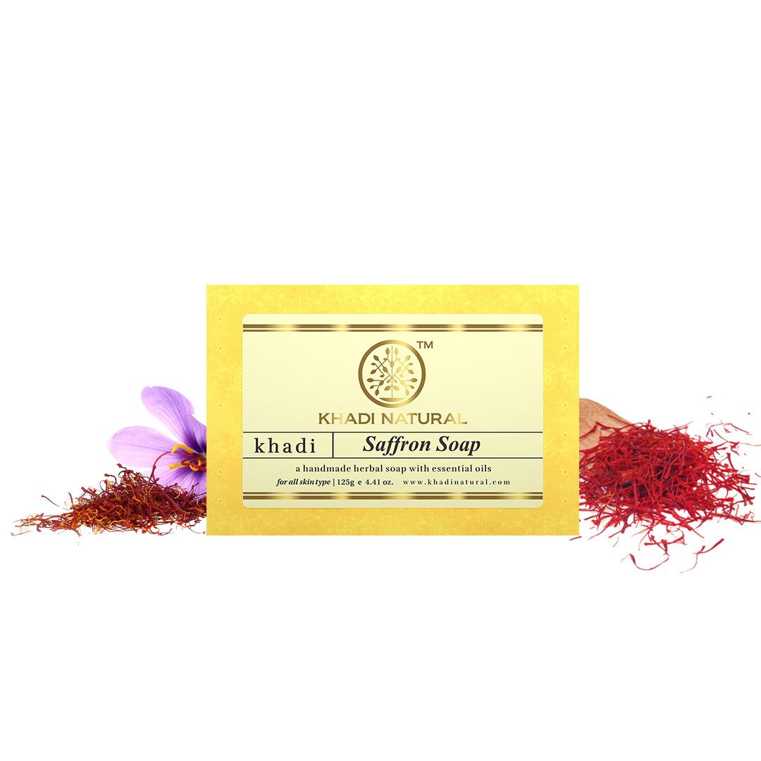 Khadi Natural Saffron Soap 125gm