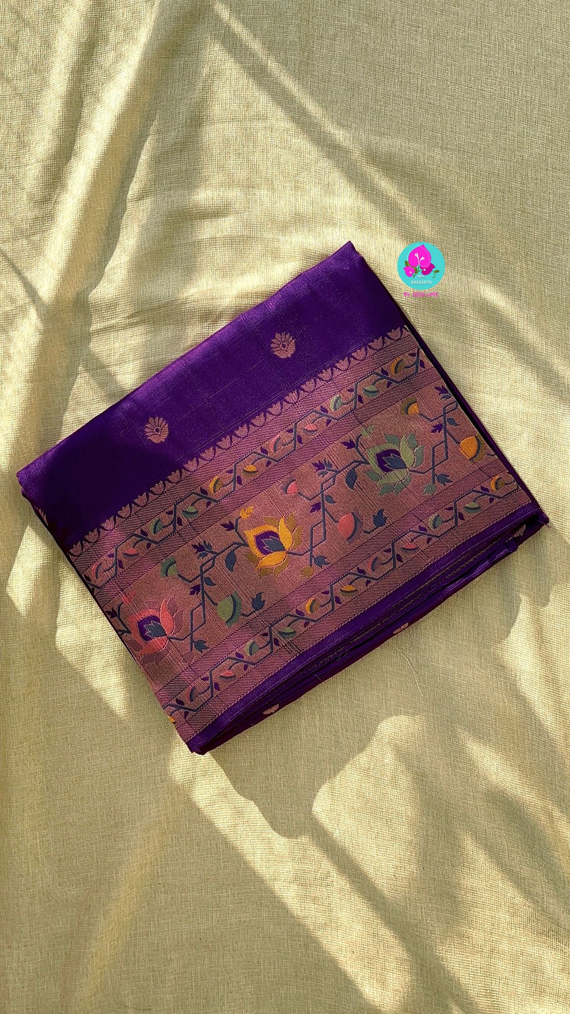 Banarasi Tussar Georgette Saree With beautiful border