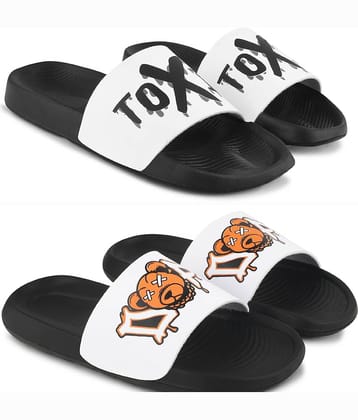 PERY PAO Multi Color Men's Slide Flip Flop