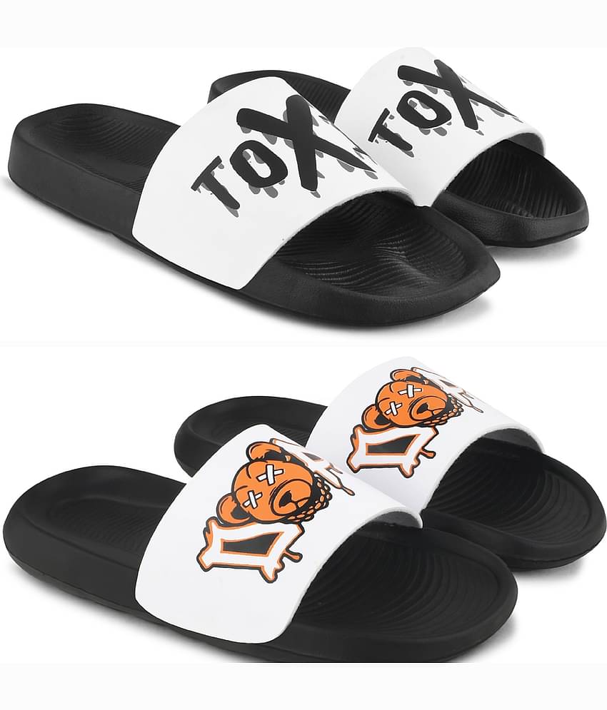 PERY PAO Multi Color Men's Slide Flip Flop