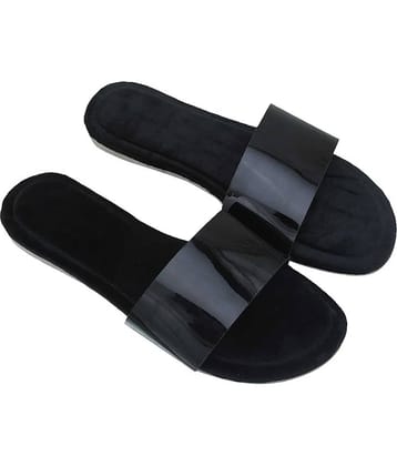 Apratim Black Flats