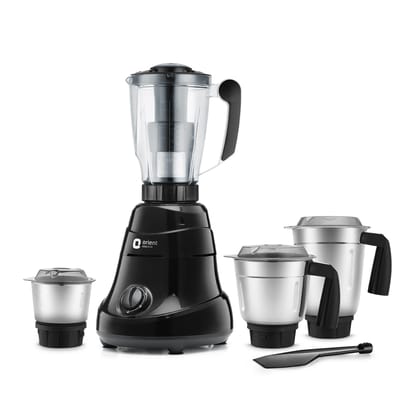 Orient Electric Super Power 750W mixer grinder with Juicer | 4 Jar with 3 stainless steel multipurpose jars & Juicing jar with Filter | Longer life balanced coil motor|5 years motor warranty by Orient Orient Electric Super Power 750W mixer grinder with J