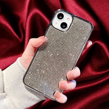 Bling Diamond Rhinestones Luxury Cover-iPhone 14