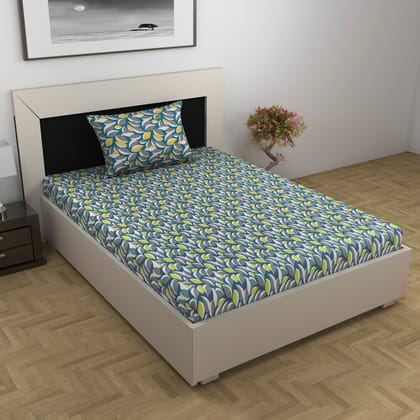 Woody Petals Elegant Bedsheet For Single Bed-Single / Woody Petals / FL-2012-SB