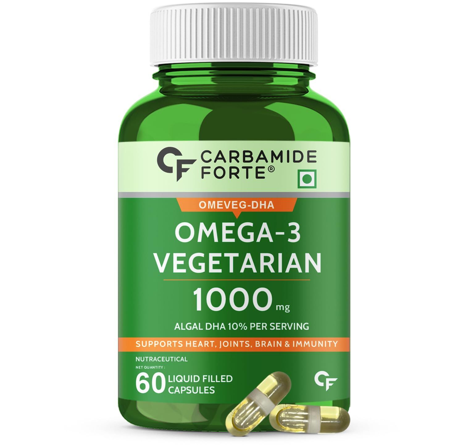 Carbamide Forte Veg Omega3 1000mg, 60 Veg capsules