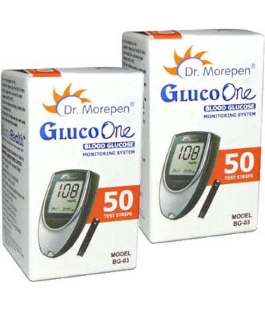 Dr. Morepen 100Glucometer Strips