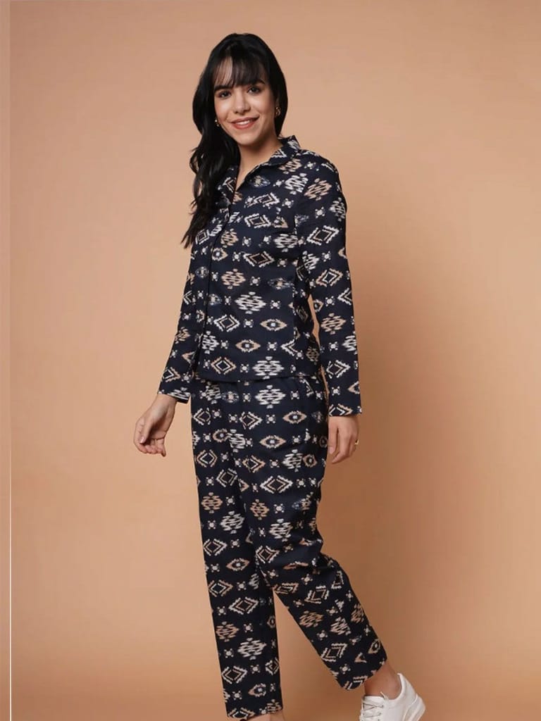 Ikat Printed Loungewear