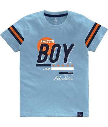 CODEZ Pack of 3 Boys Cotton Blend T-Shirt ( Blue )