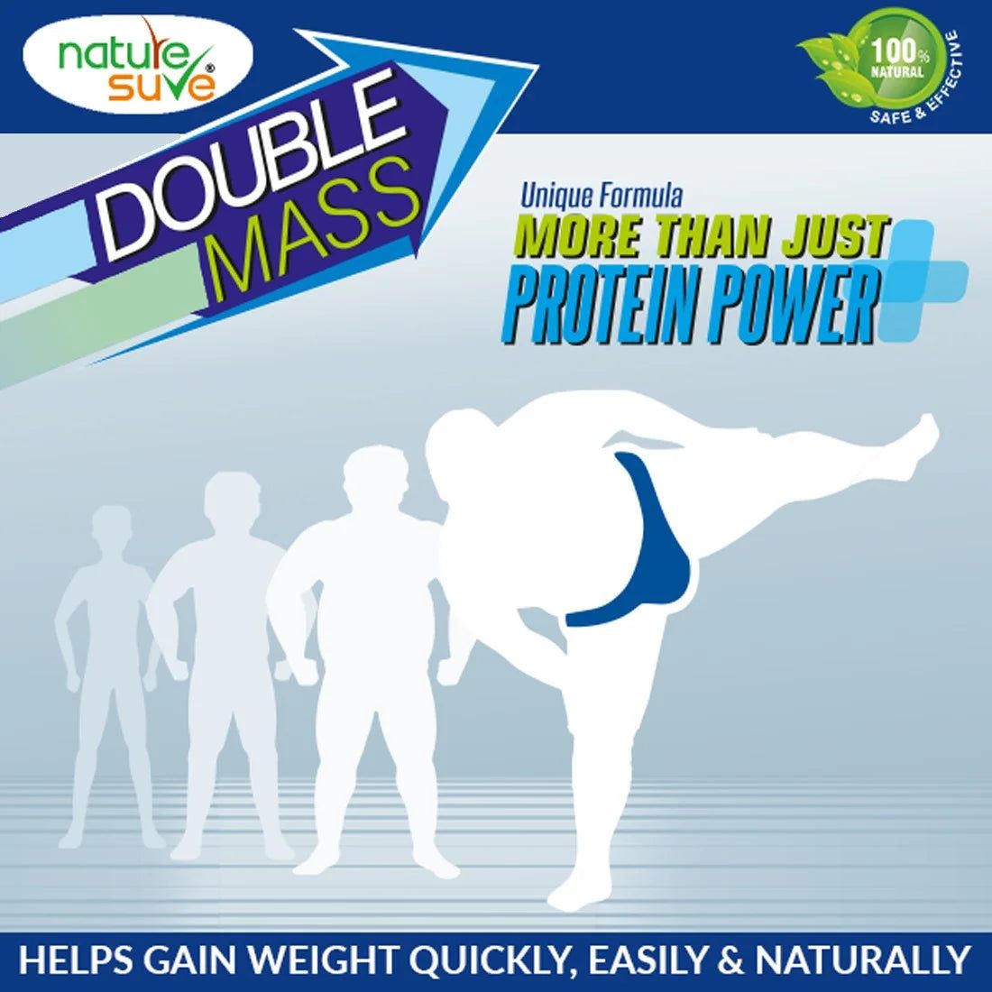 Nature Sure Double Mass for Men and Women - 90 Tablets-1 Pack