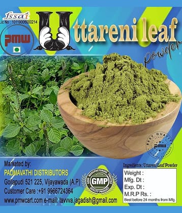 Apang - Aghata - Uttareni - Chirchra - Latjira - Onga - Leaf Powder - 500 Grams