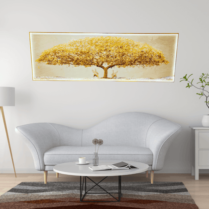 Luxury LED Wall Painting Style 22-H: 24 | L: 72 (Inch)