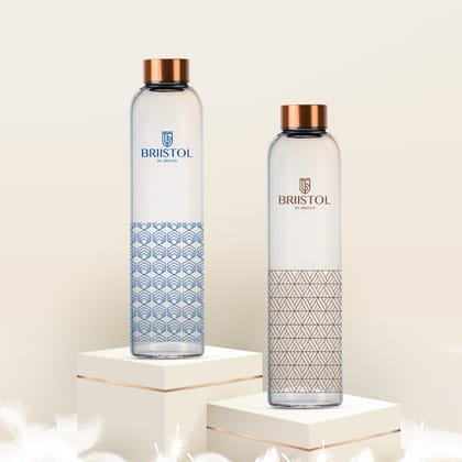 Comet | BGL 1058 | Set of 2 | 750 ml-Blue & White