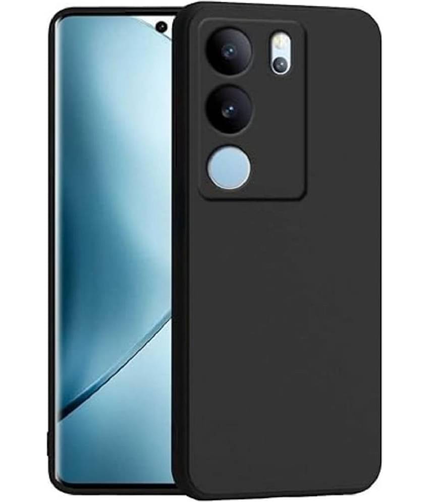 Case Vault Covers Silicon Soft cases Compatible For Silicon Vivo V29 Pro 5G ( Pack of 1 )