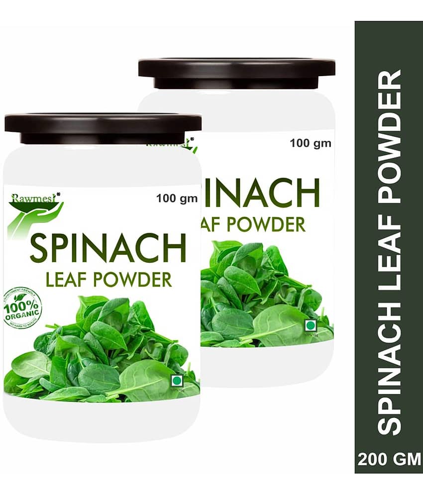 rawmest Spinach Leaf Powder Dehydrated/ Palak Instant Soup 200 gm