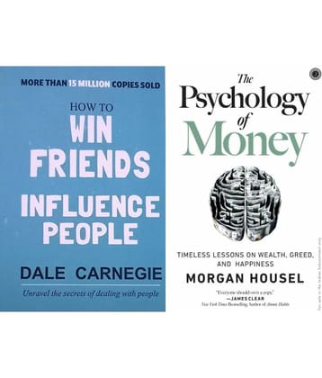How to win friends and people + Psychology of Money (English, Paperback)