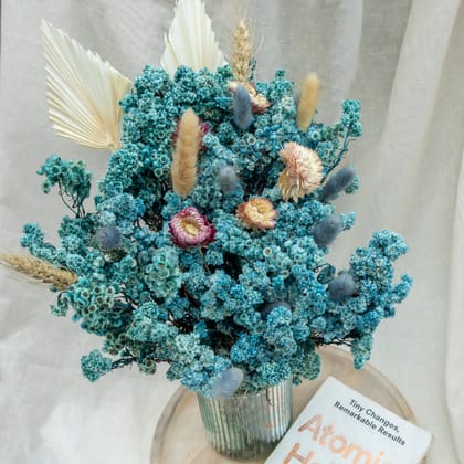 Turquoise Bouquet-Without Vase