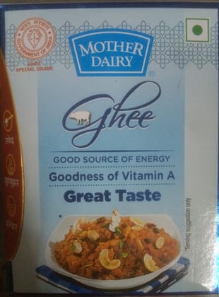 Mother dairy ghee 500ml