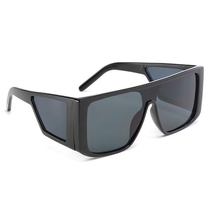 Dervin Shahid Kapoor, Sahil Khan Inspired Oversized Unisex Square Sunglasses (Brown)