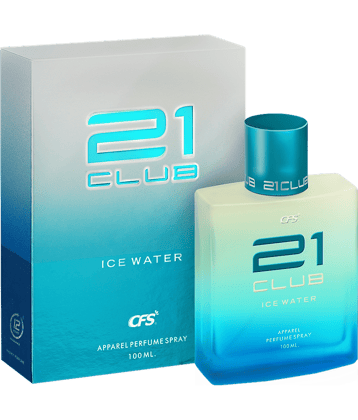 CFS - 21 CLUB ICE WATER Eau De Parfum (EDP) For Unisex 100 ml ( Pack of 1 )