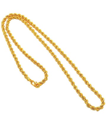 Jewar Mandi Gold Plated Chain ( Set of 1 )