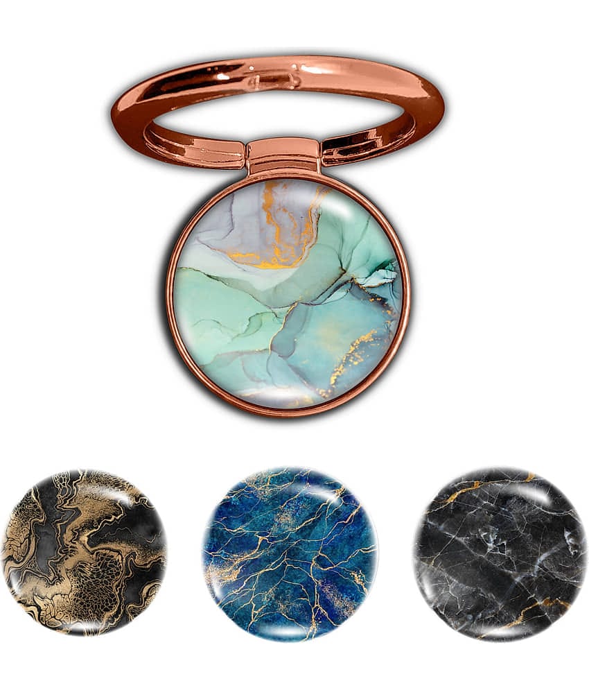 Swap-n-Snap Foldable Mobile Holder for Smartphones ( Rose Gold )