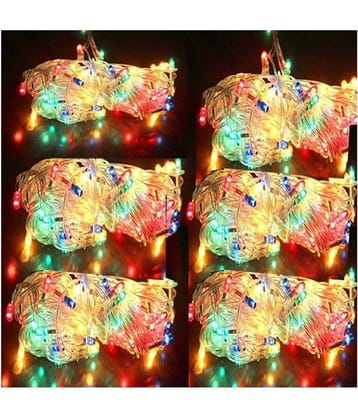 Ascension EmmEmm Pack of 6 Pcs 3.5Mtr String Lights Multi
