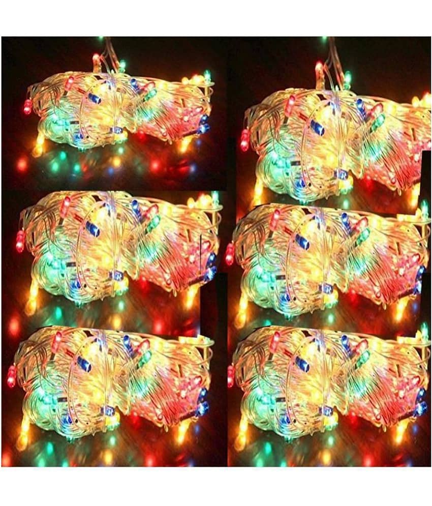 Ascension EmmEmm Pack of 6 Pcs 3.5Mtr String Lights Multi