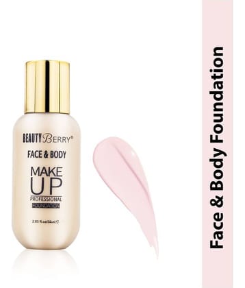 Beauty Berry Face & Body Makeup Professional Foundation - Pack of 1