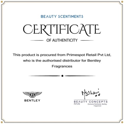 Bentley Infinite Eau de Toilette 100ml